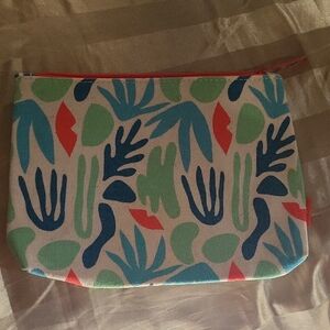 ipsy Multicolor Abstract Cosmetic Bag